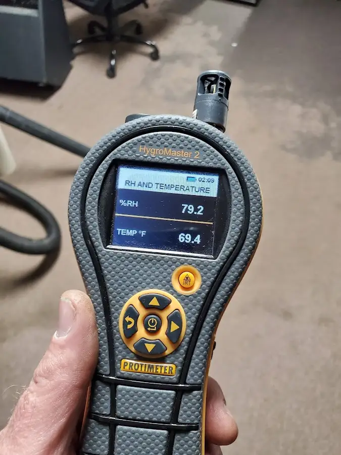 Moisture meter humidity assessment for Mold Remediation & Removal in South Williamsport